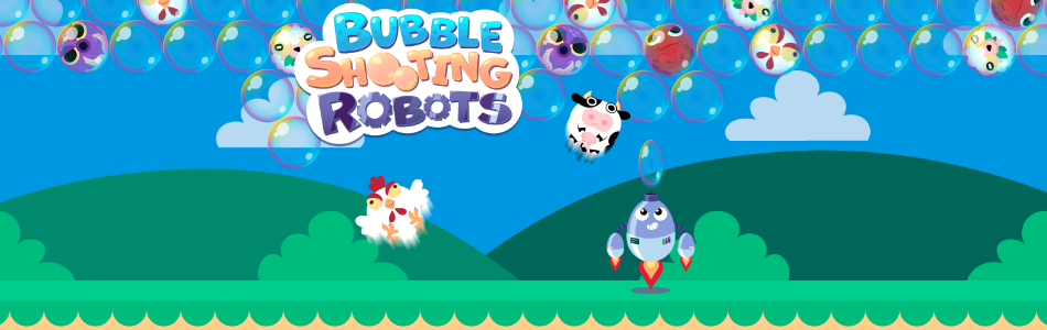 Bubble Shooting Robots